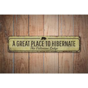 Place-to-Hibernate-Premium-Quality-Rustic-Metal-Sign-Images