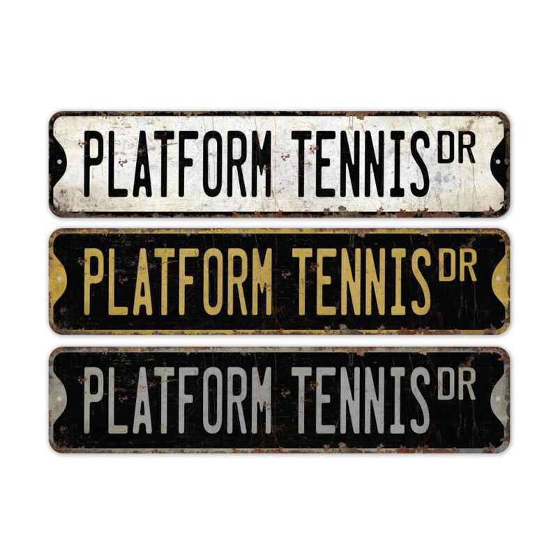 Platform-Tennis-Premium-Quality-Rustic-Metal-Sign-2