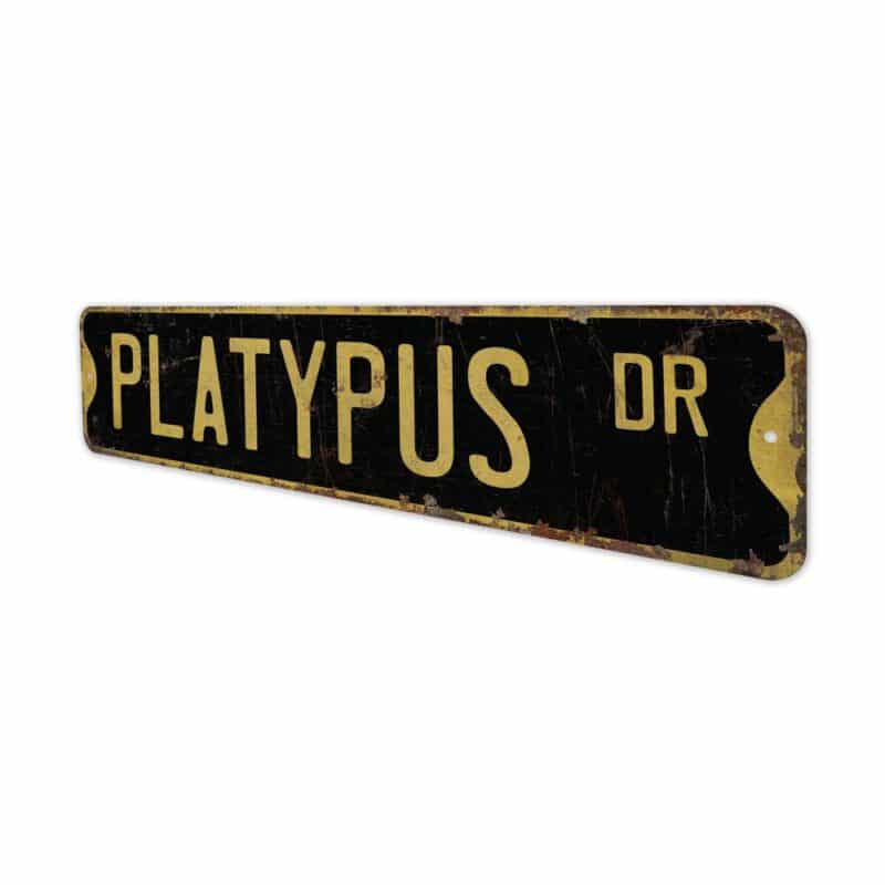 Platypus-Premium-Quality-Rustic-Metal-Sign-6