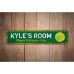 Player-Entrance-Only-Premium-Quality-Rustic-Metal-Sign-Images