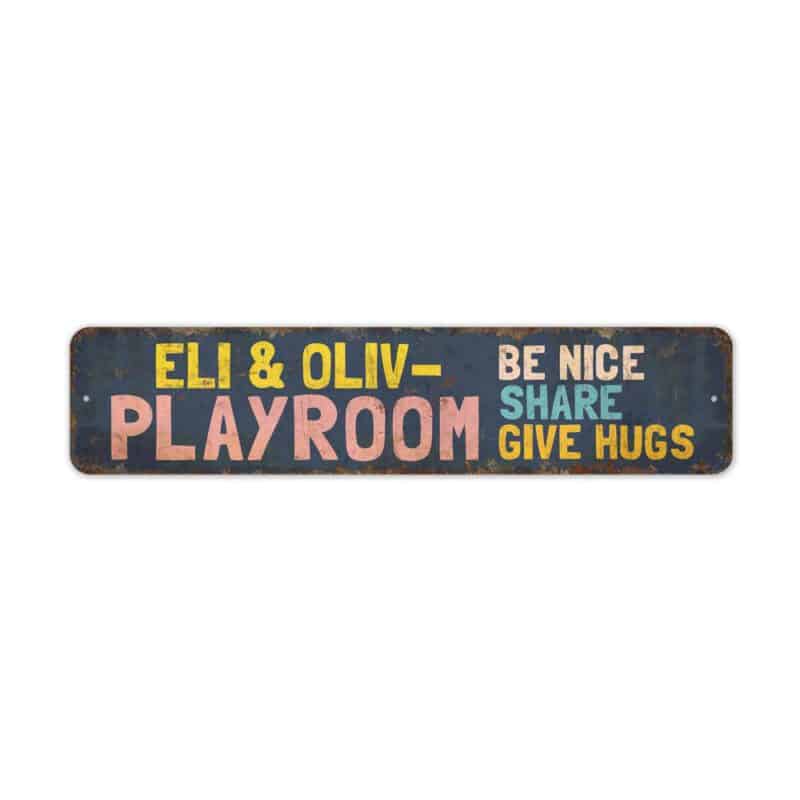 Playroom-Premium-Quality-Rustic-Metal-Sign-2