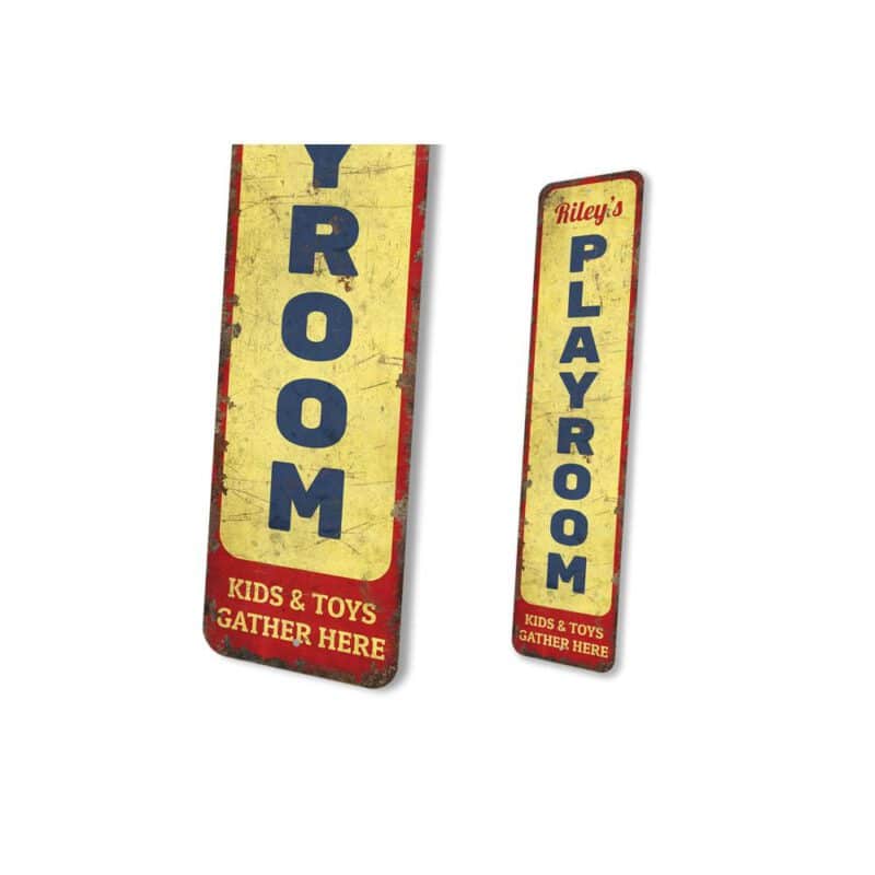 Playroom-Sign-Premium-Quality-Rustic-Metal-Sign-4