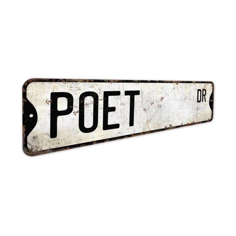 Poet-Premium-Quality-Rustic-Metal-Sign-3