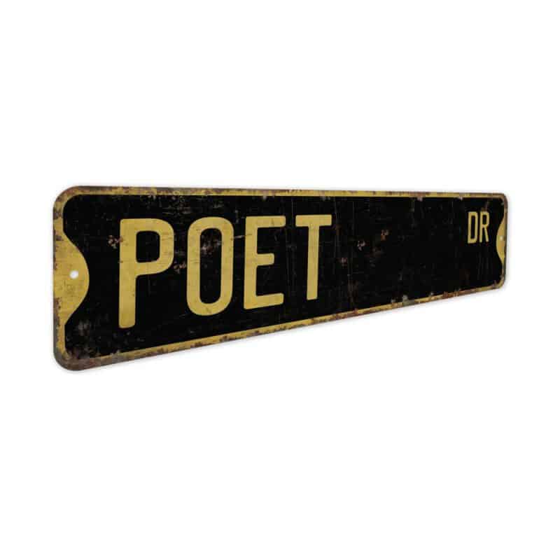 Poet-Premium-Quality-Rustic-Metal-Sign-5