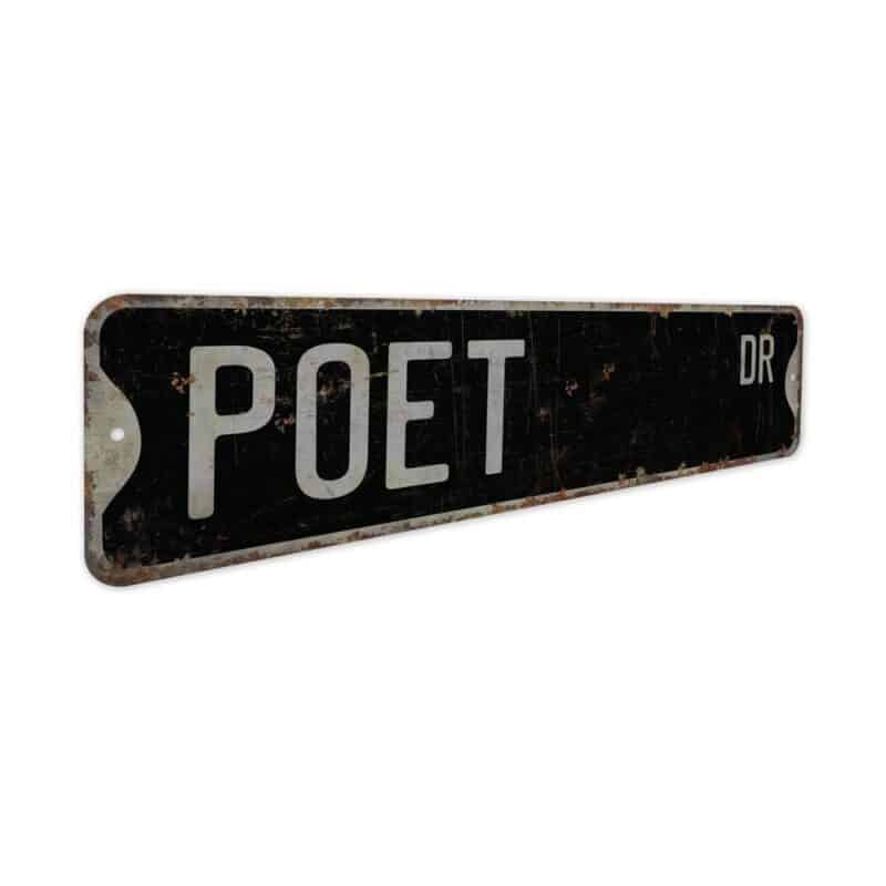 Poet-Premium-Quality-Rustic-Metal-Sign-7