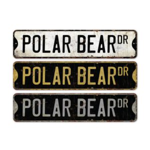 Polar-Bear-Premium-Quality-Rustic-Metal-Sign-2