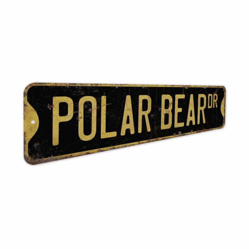 Polar-Bear-Premium-Quality-Rustic-Metal-Sign-5