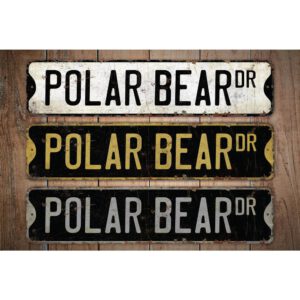 Polar-Bear-Premium-Quality-Rustic-Metal-Sign-Images