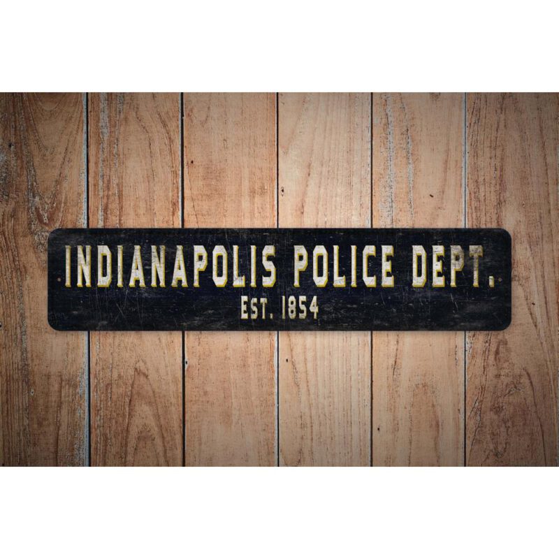 Police-Dept-Sign-Premium-Quality-Rustic-Metal-Sign-Images