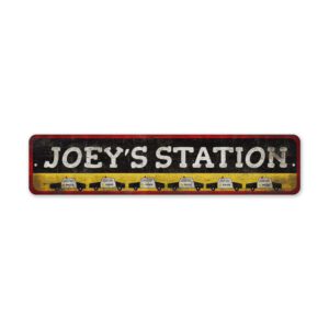 Police-Station-Sign-Premium-Quality-Rustic-Metal-Sign-2