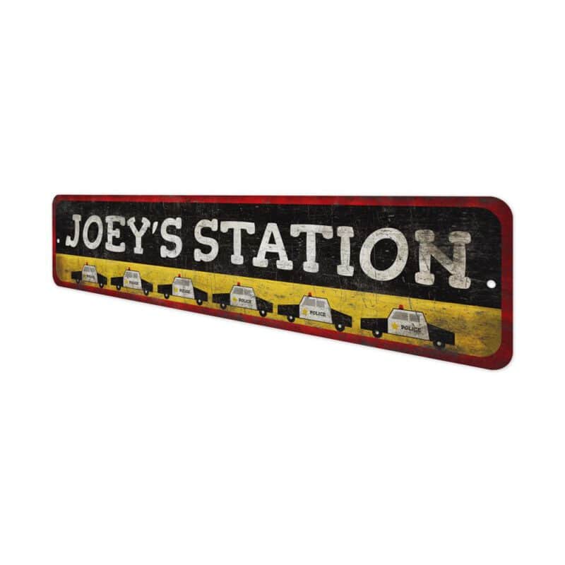 Police-Station-Sign-Premium-Quality-Rustic-Metal-Sign-4