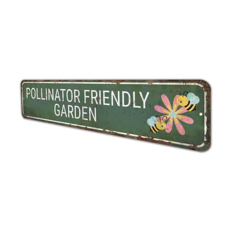 Pollinator-Friendly-Garden-Premium-Quality-Rustic-Metal-Sign-4