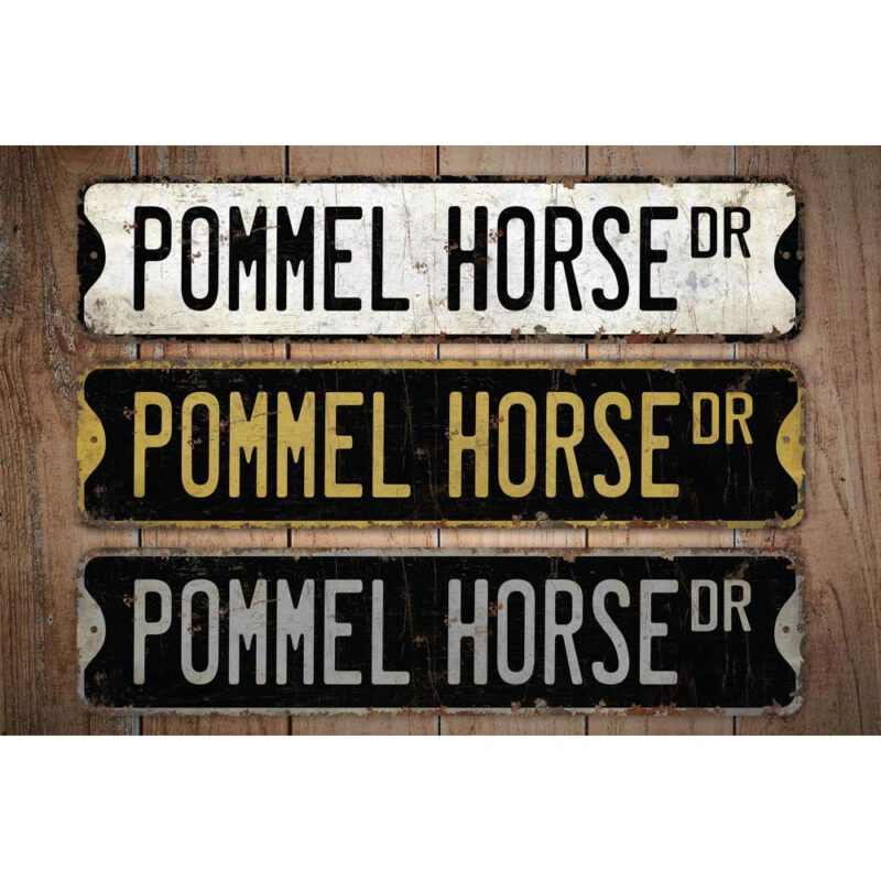 Pommel-Horse-Premium-Quality-Rustic-Metal-Sign-Images