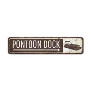 Pontoon-Dock-Sign-Premium-Quality-Rustic-Metal-Sign-2