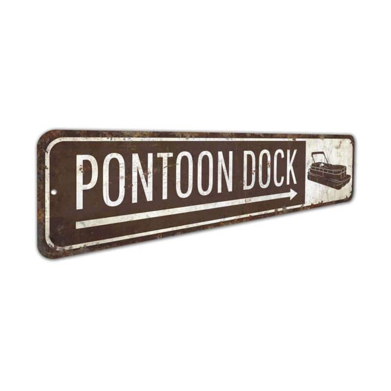 Pontoon-Dock-Sign-Premium-Quality-Rustic-Metal-Sign-3