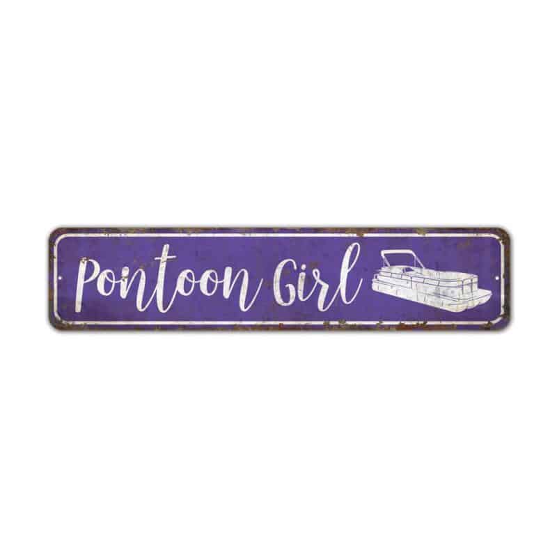 Pontoon-Girl-Sign-Premium-Quality-Rustic-Metal-Sign-2