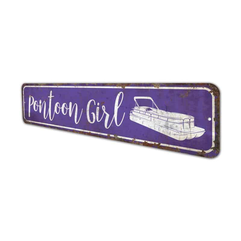 Pontoon-Girl-Sign-Premium-Quality-Rustic-Metal-Sign-4