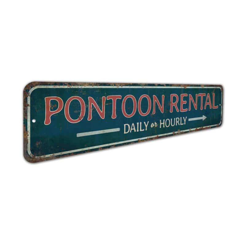 Pontoon-Rental-Sign-Premium-Quality-Rustic-Metal-Sign-3