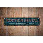 Pontoon-Rental-Sign-Premium-Quality-Rustic-Metal-Sign-Images