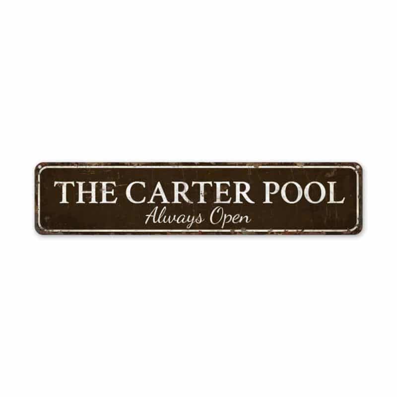 Pool-Open-Sign-Premium-Quality-Rustic-Metal-Sign-2