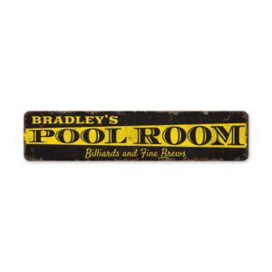 Pool-Room-Sign-Premium-Quality-Rustic-Metal-Sign-2