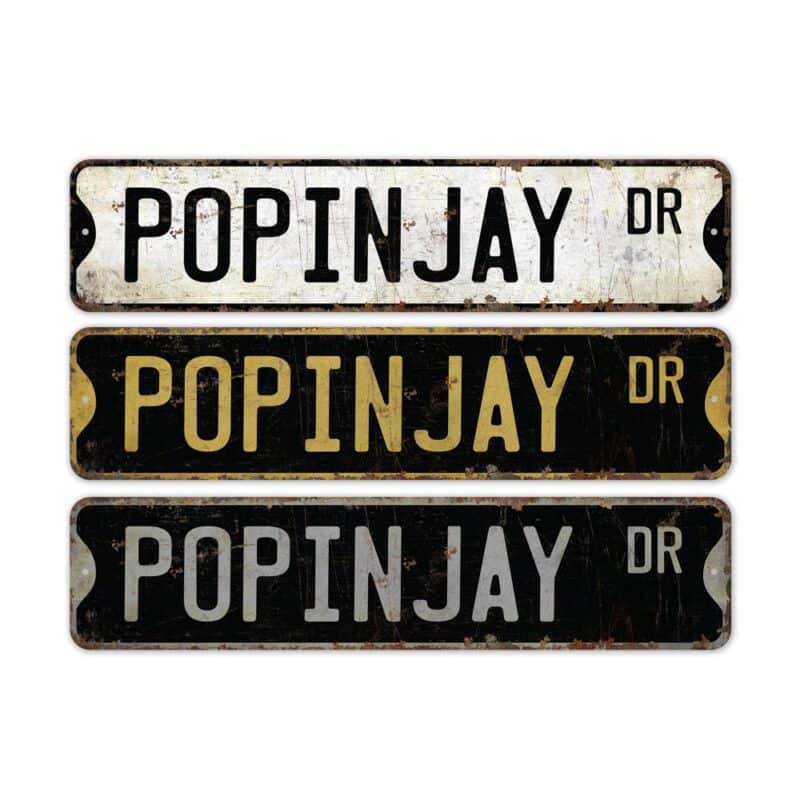 Popinjay-Premium-Quality-Rustic-Metal-Sign-2