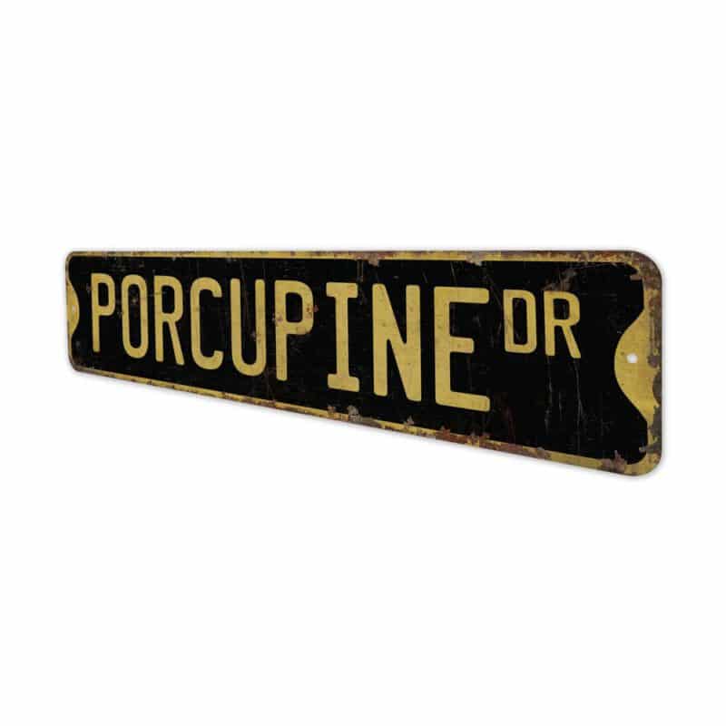 Porcupine-Premium-Quality-Rustic-Metal-Sign-6