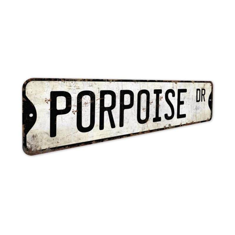 Porpoise-Premium-Quality-Rustic-Metal-Sign-3