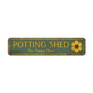 Potting-Shed-Sign-Premium-Quality-Rustic-Metal-Sign-2