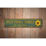 Potting-Shed-Sign-Premium-Quality-Rustic-Metal-Sign-Images