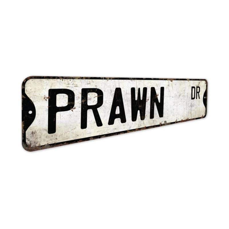 Prawn-Premium-Quality-Rustic-Metal-Sign-3