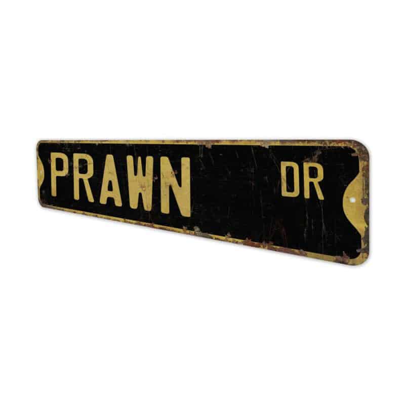 Prawn-Premium-Quality-Rustic-Metal-Sign-6