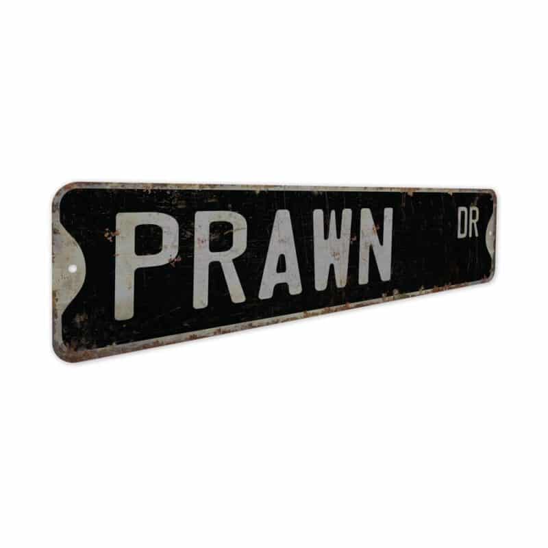 Prawn-Premium-Quality-Rustic-Metal-Sign-7