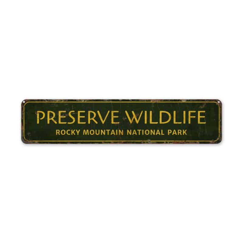 Preserve-Wildlife-Premium-Quality-Rustic-Metal-Sign-2