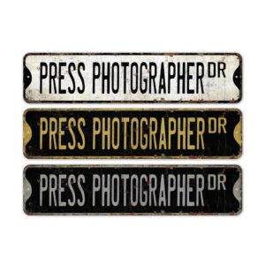 Press-Photographer-Premium-Quality-Rustic-Metal-Sign-2