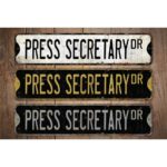 Press-Secretary-Premium-Quality-Rustic-Metal-Sign-Images