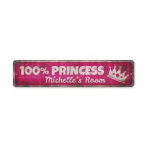 Princess-Room-Sign-Premium-Quality-Rustic-Metal-Sign-2