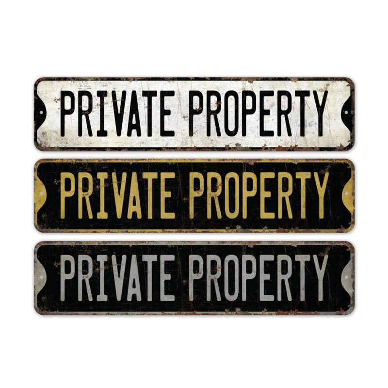 Private-Property-Premium-Quality-Rustic-Metal-Sign-2