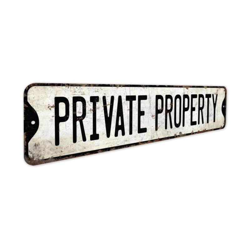 Private-Property-Premium-Quality-Rustic-Metal-Sign-3