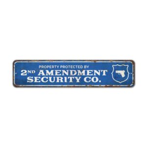 Property-Protected-Sign-Premium-Quality-Rustic-Metal-Sign-2