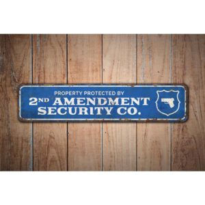 Property-Protected-Sign-Premium-Quality-Rustic-Metal-Sign-Images