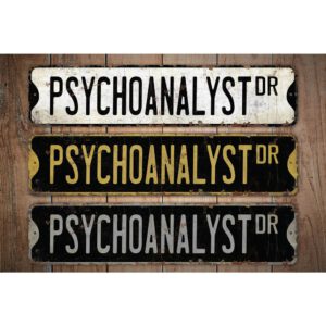 Psychoanalyst-Premium-Quality-Rustic-Metal-Sign-Images