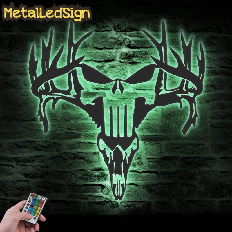 Punisher-Skull-Deer-Hunting-Metal-Wall-Art-LED-Light-7.jpg