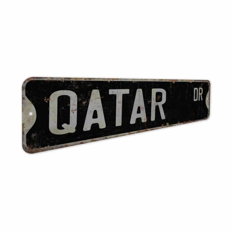 Qatar-Premium-Quality-Rustic-Metal-Sign-7