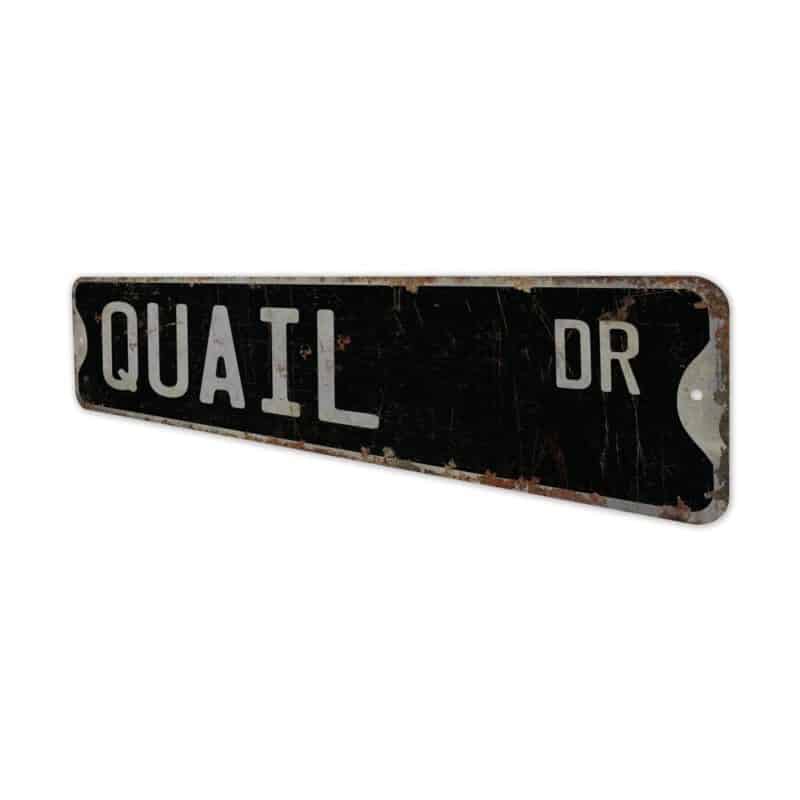 Quail-Premium-Quality-Rustic-Metal-Sign-8