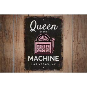 Queen-Machine-Sign-Premium-Quality-Rustic-Metal-Sign-Images