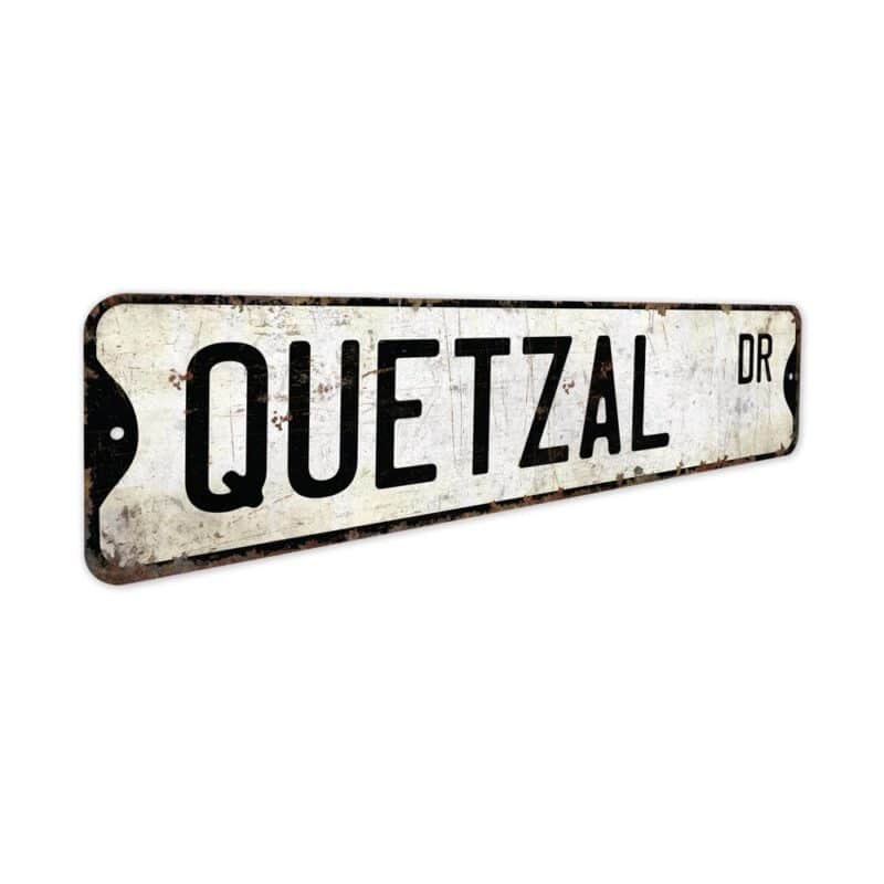 Quetzal-Premium-Quality-Rustic-Metal-Sign-3