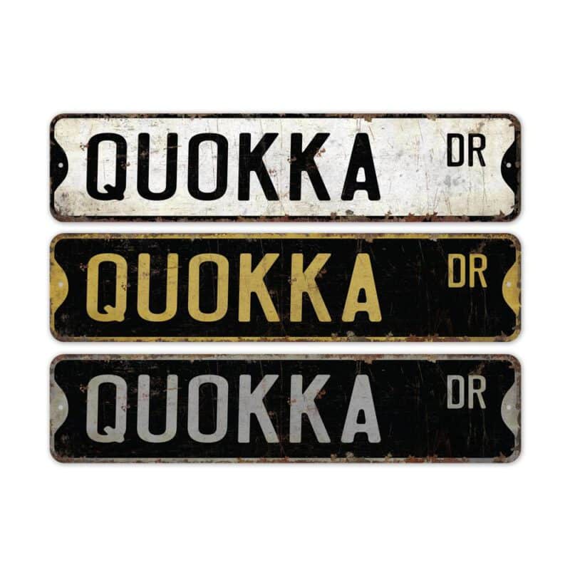 Quokka-Premium-Quality-Rustic-Metal-Sign-2