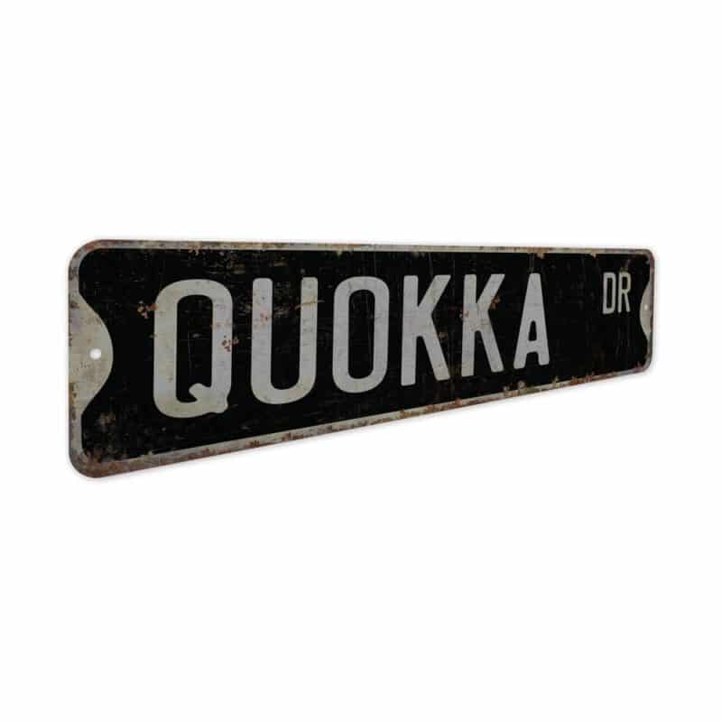Quokka-Premium-Quality-Rustic-Metal-Sign-7