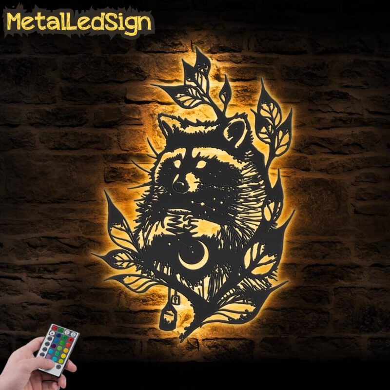 Raccoon-Metal-Wall-Art-with-LED-Light-Images-1.jpg